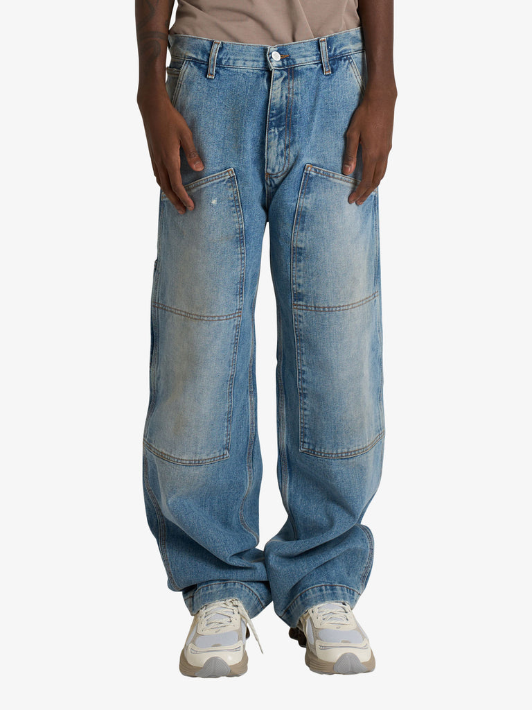 AMISH jeans super carpenter uomo denim cotone