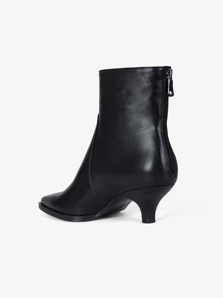 ANCAMY stivaletti donna av250 pelle nero