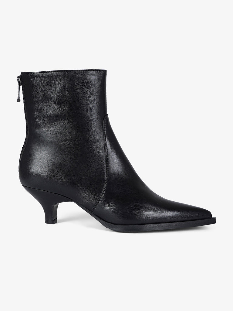 ANCAMY stivaletti donna av250 pelle nero
