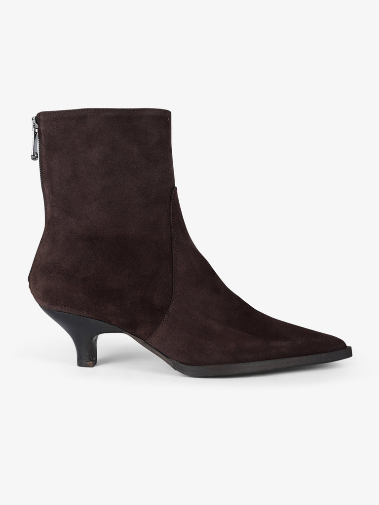 ANCAMY stivaletti donna av250 pelle marrone