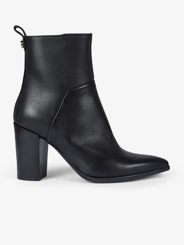 ANCAMY stivaletti donna av90 pelle nero