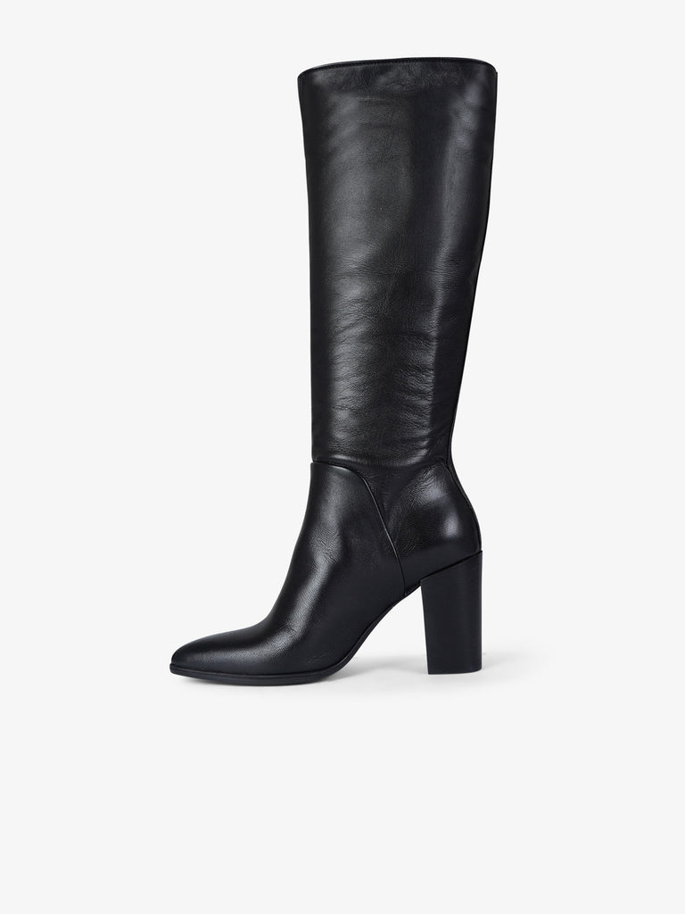 ANCAMY stivali donna av91 pelle nero