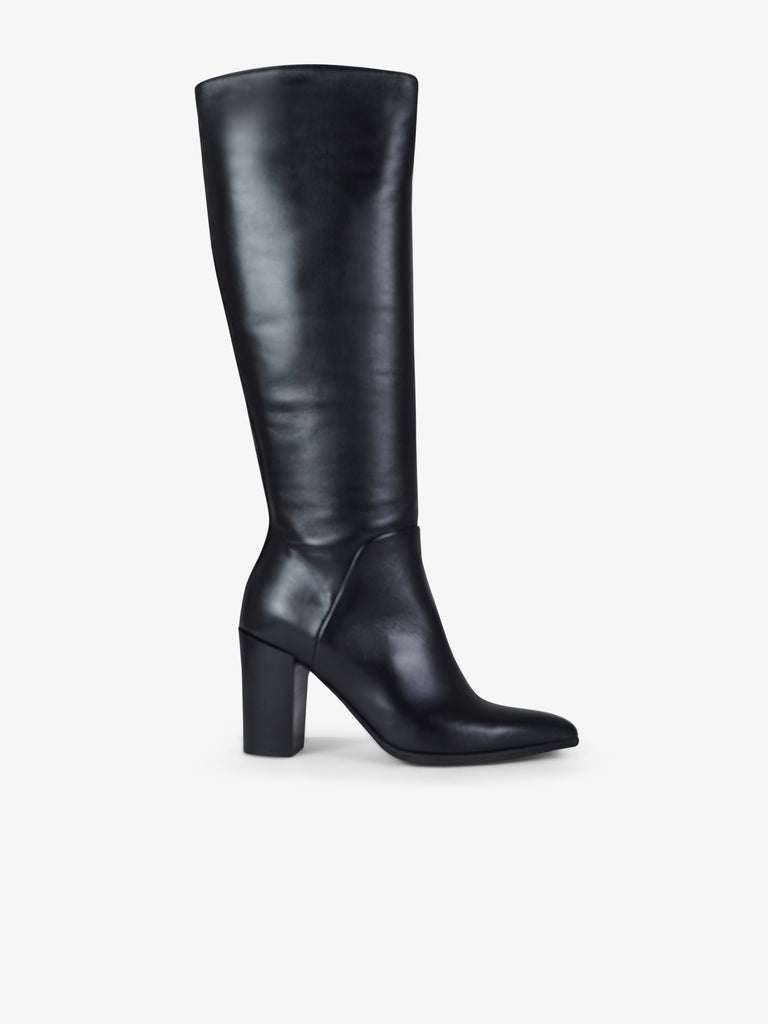 ANCAMY stivali donna av91 pelle nero