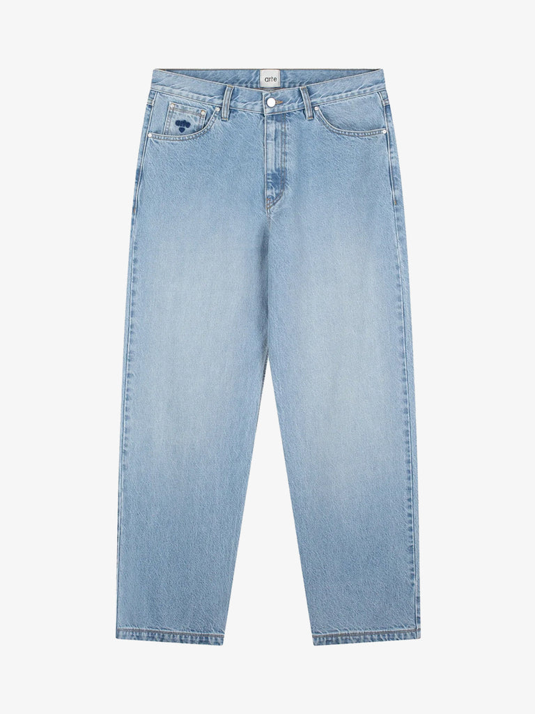 ARTE ANTWERP jeans basic bleach uomo cotone