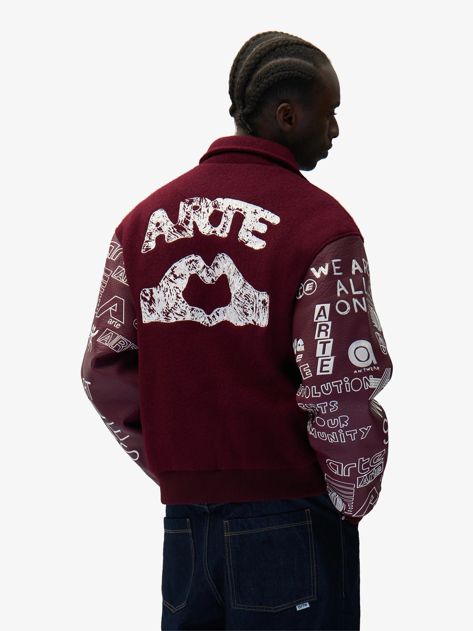 ジャケット・アウター Arte Antwerp varsity jacket Arte Antwerp / ART Varsity Jacket Knit | SALE（ALL） | KOH'S LICK