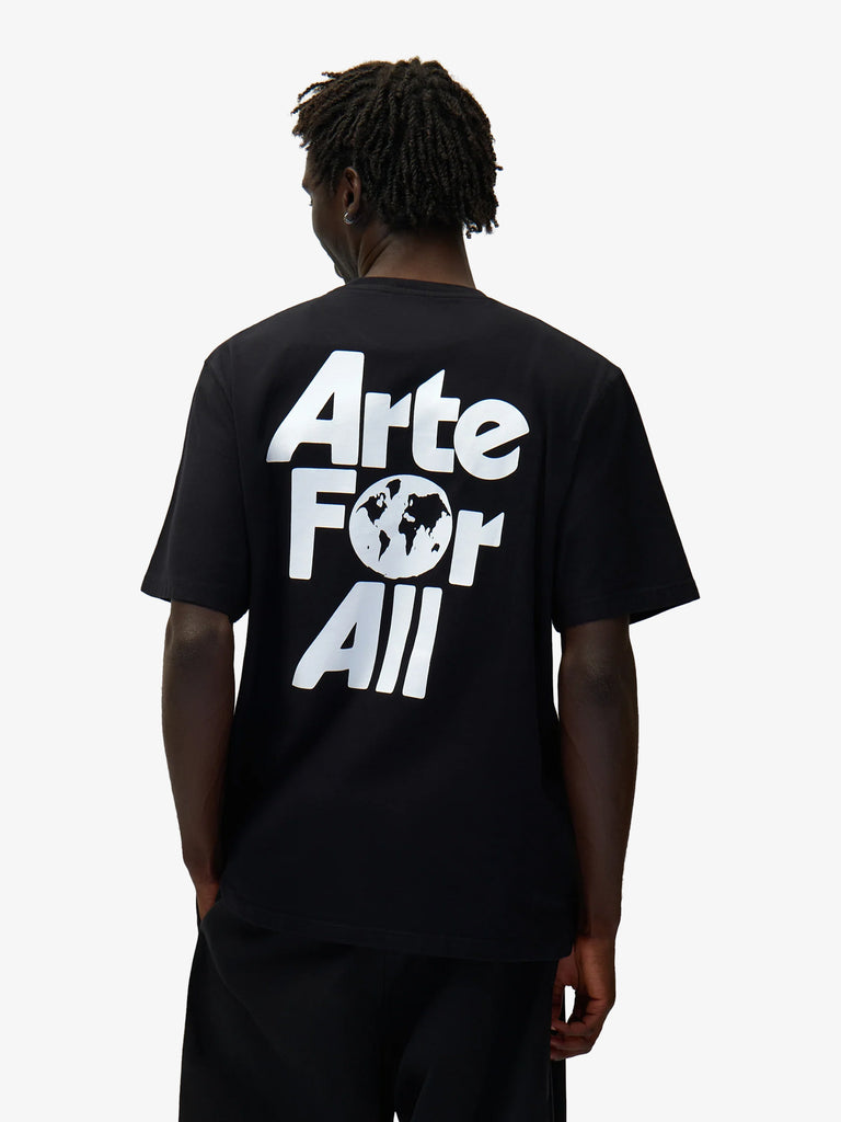ARTE ANTWERP t-shirt arte for all uomo nero cotone