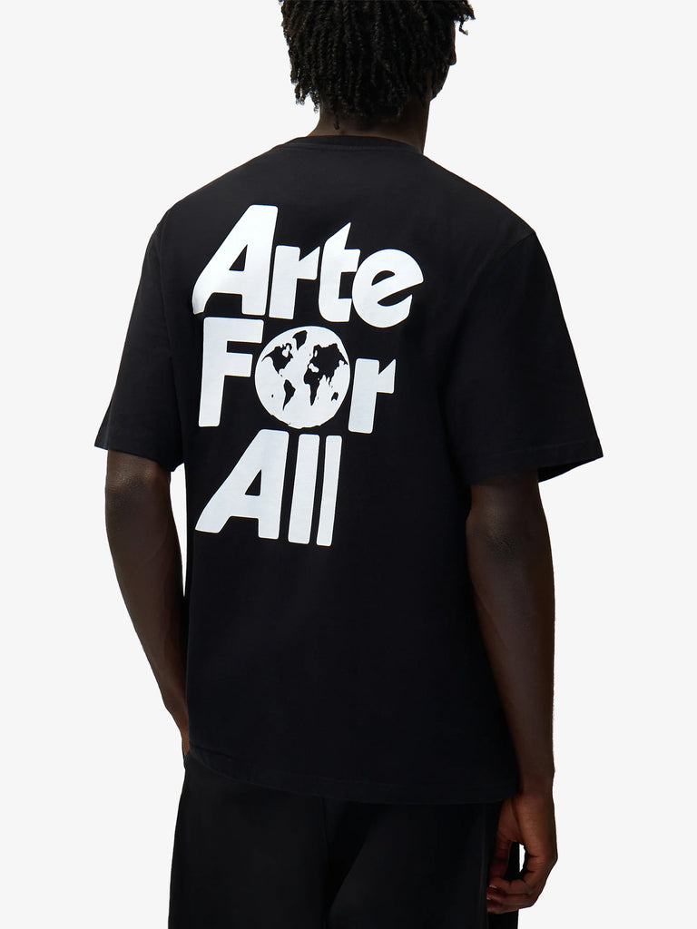 ARTE ANTWERP t-shirt arte for all uomo nero cotone