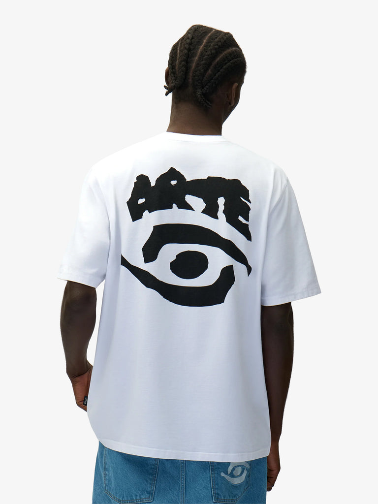 ARTE ANTWERP t-shirt eye print uomo bianco cotone