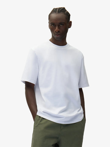 ARTE ANTWERP t-shirt cut out print uomo bianco cotone