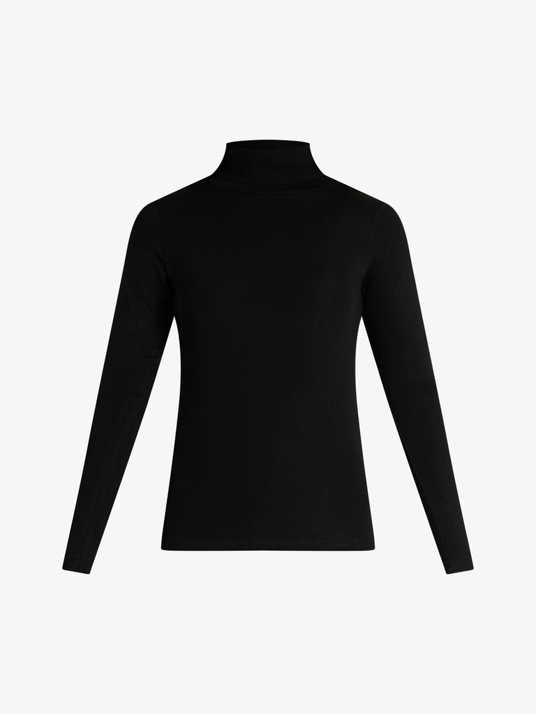 ARTLOVE maglia dolcevita eliza donna nero viscosa