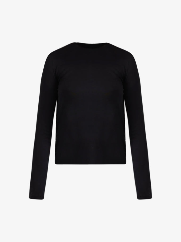 ARTLOVE maglia a maniche lunghe angie donna nero tencel