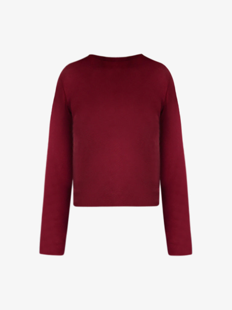 ARTLOVE maglia a maniche lunghe angie donna bordeaux