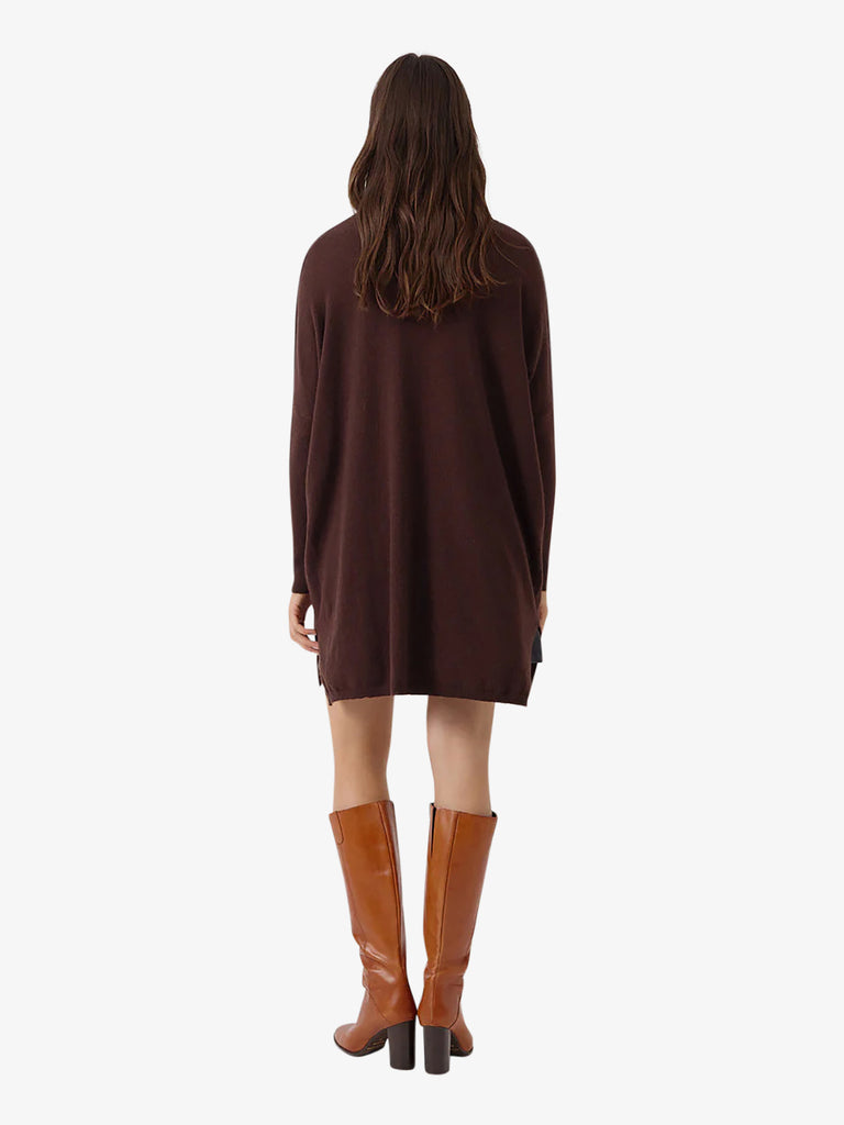 ARTLOVE abito corto giorgia donna marrone viscosa