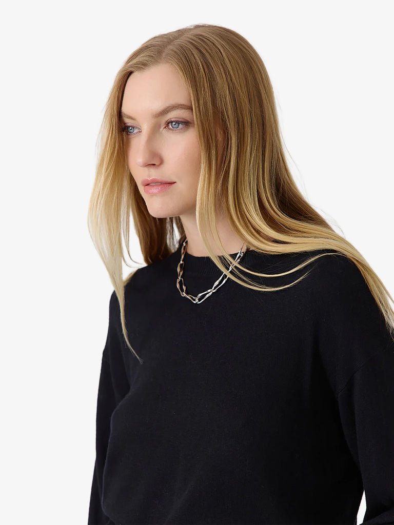 ARTLOVE maglia a maniche lunghe christal donna nero