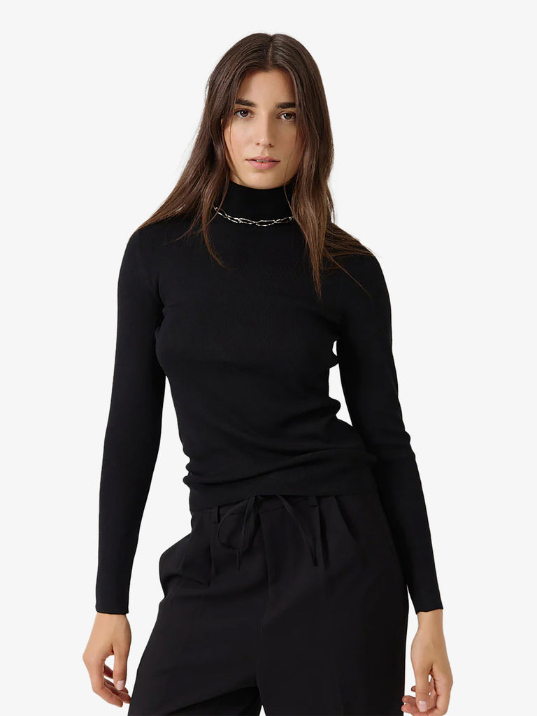 ARTLOVE maglia a maniche lunghe caline donna nero