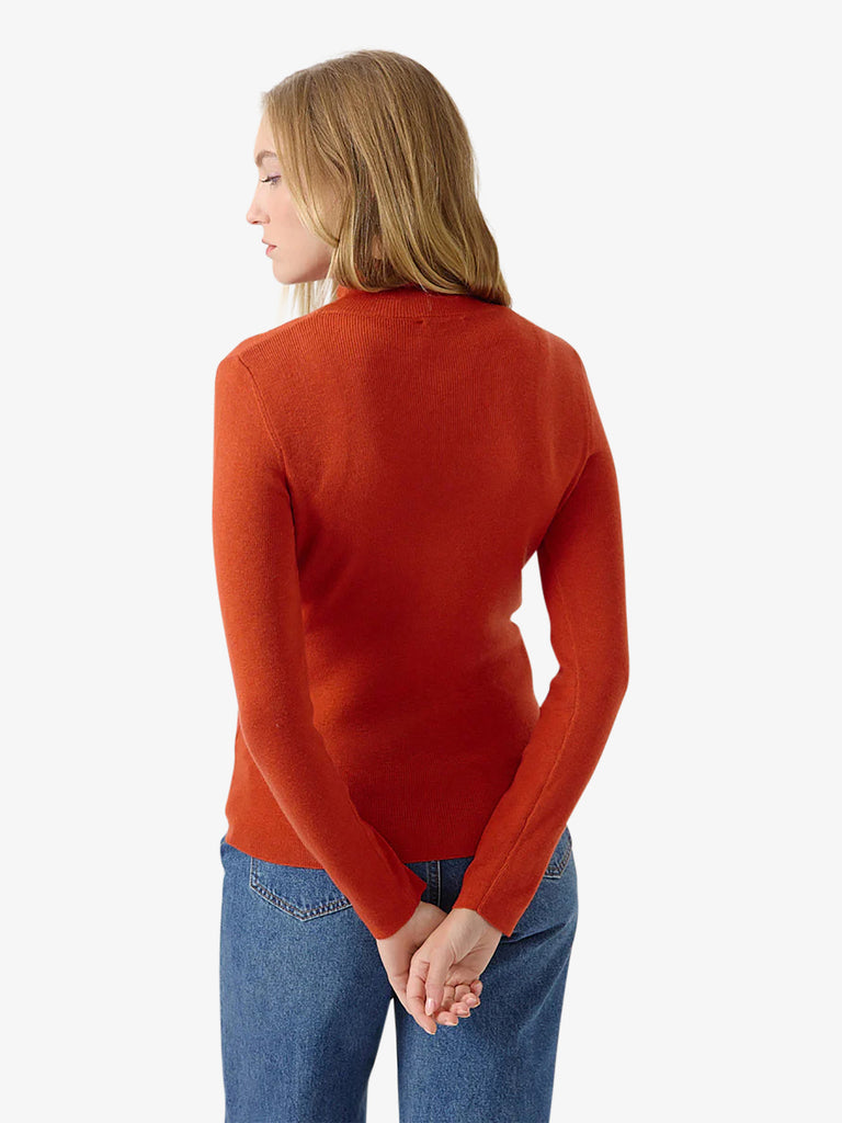 ARTLOVE maglia a maniche lunghe caline donna arancione