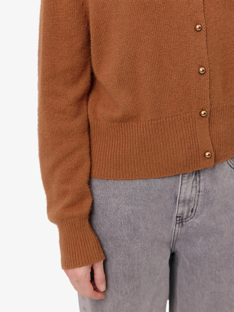 ARTLOVE cardigan centa donna beige