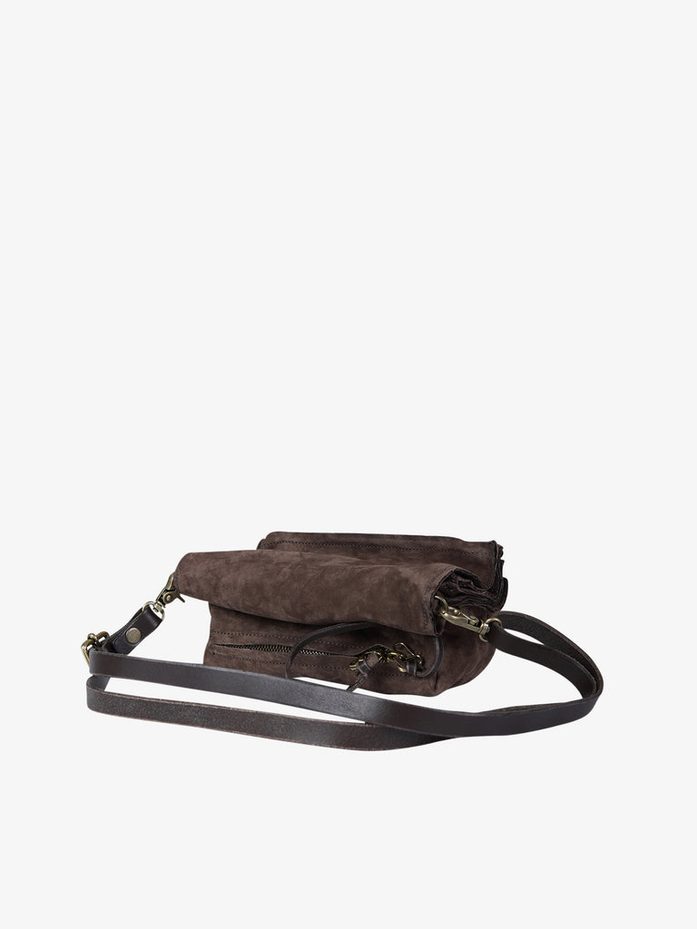 A.S.98 borsa a tracolla donna margaret pelle marrone