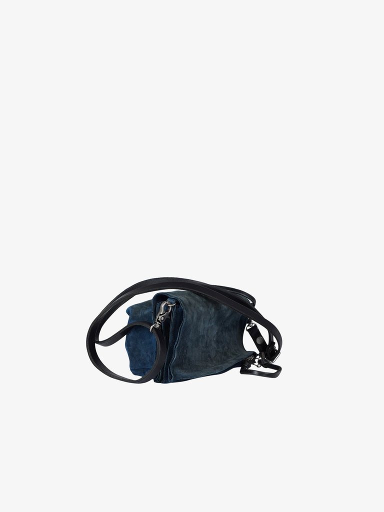 A.S.98 borsa a tracolla donna margaret pelle blu