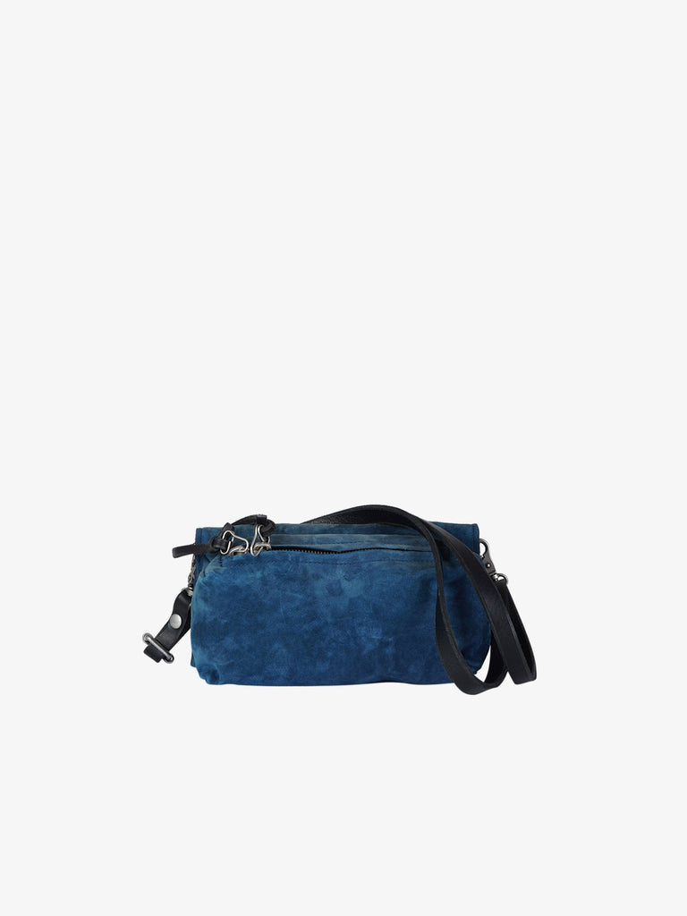 A.S.98 borsa a tracolla donna margaret pelle blu