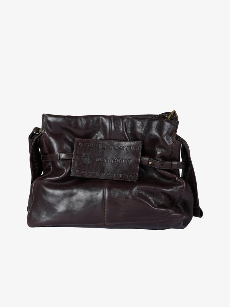 A.S.98 borsa a tracolla donna adrien pelle marrone