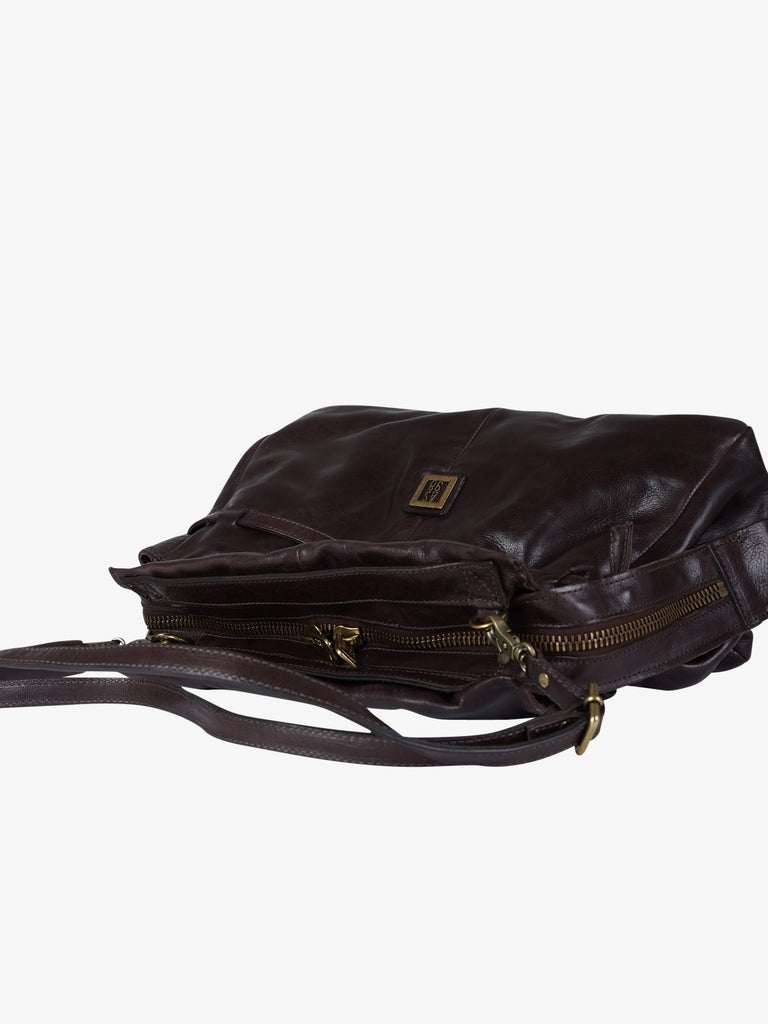 A.S.98 borsa a tracolla donna adrien pelle marrone