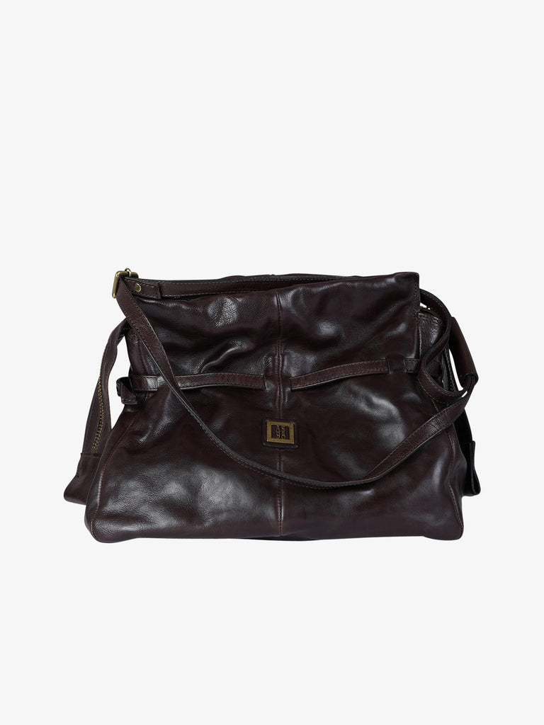 A.S.98 borsa a tracolla donna adrien pelle marrone