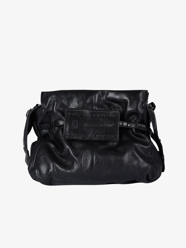 A.S.98 borsa a tracolla donna adrien pelle nero