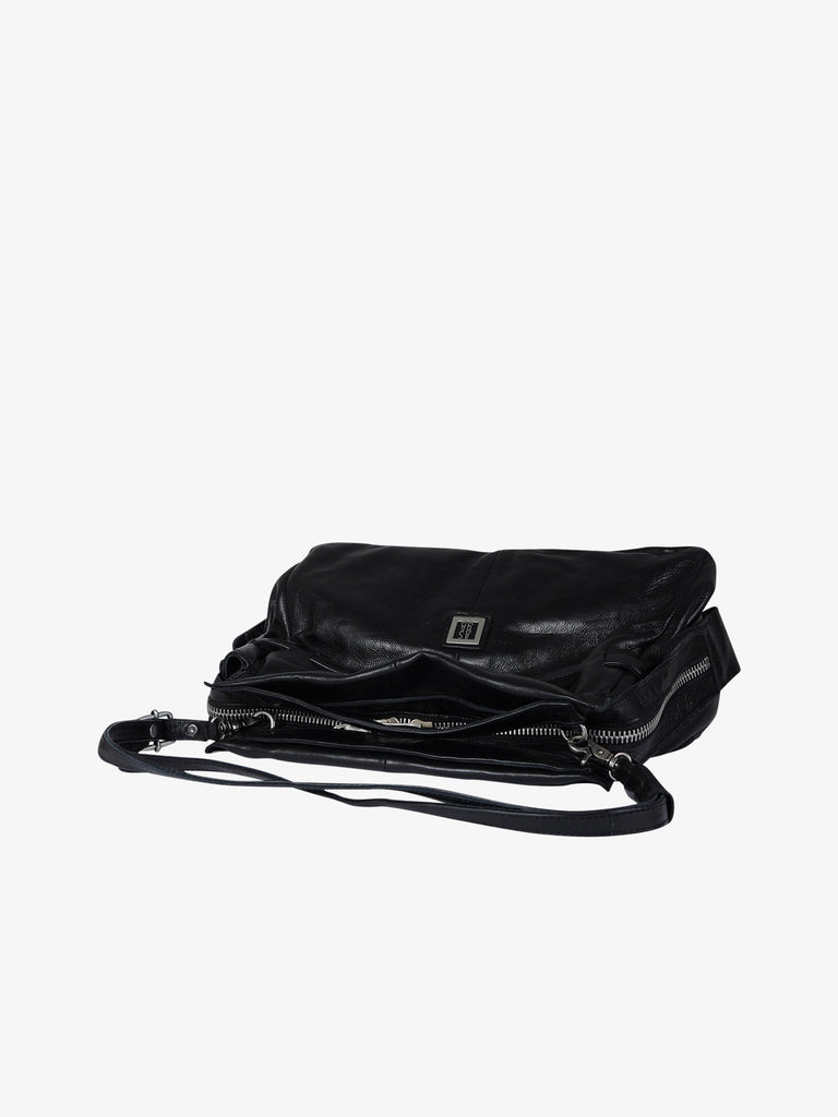 A.S.98 borsa a tracolla donna adrien pelle nero