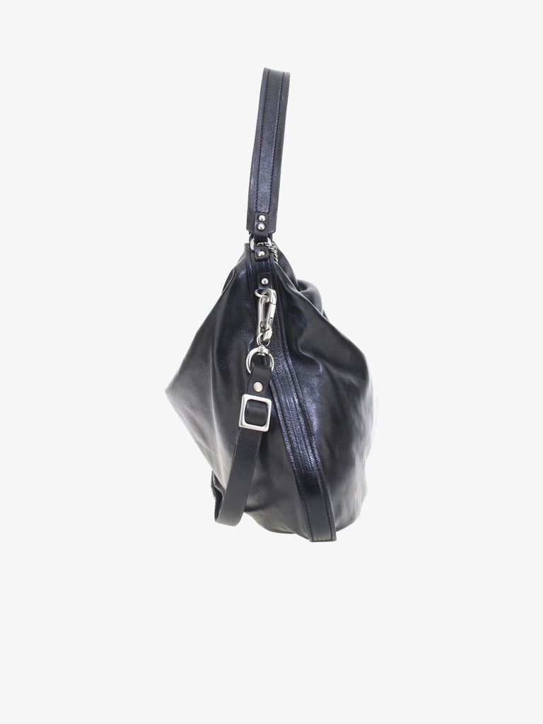 A.S.98 borsa a tracolla donna loya pelle nero