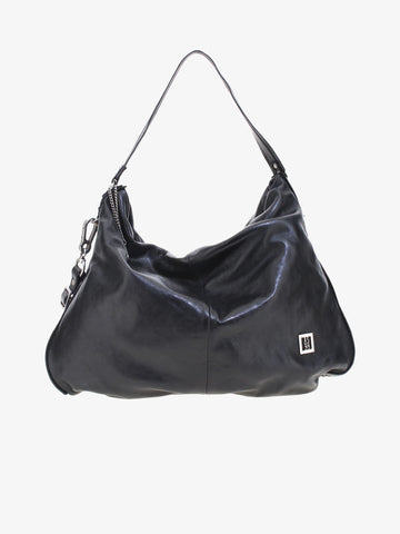A.S.98 borsa a tracolla donna loya pelle nero