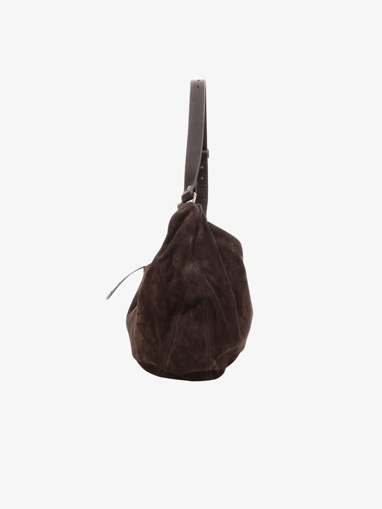 A.S.98 borsa a spalla donna caroline pelle marrone