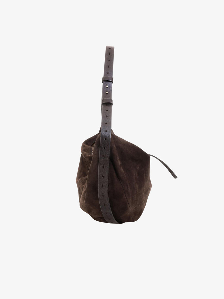 A.S.98 borsa a spalla donna caroline pelle marrone