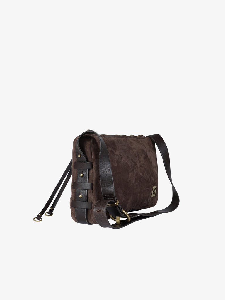 A.S.98 borsa a spalla donna robi pelle marrone