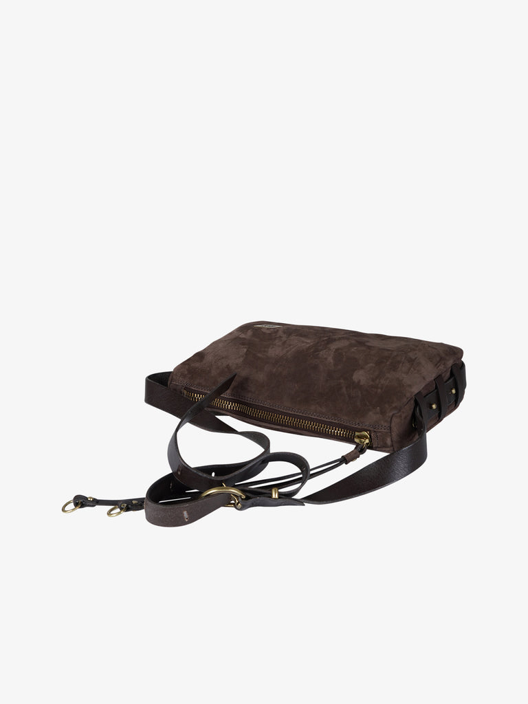 A.S.98 borsa a spalla donna robi pelle marrone