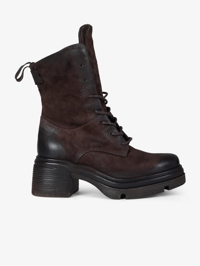 A.S.98 stivaletti donna calvados pelle marrone