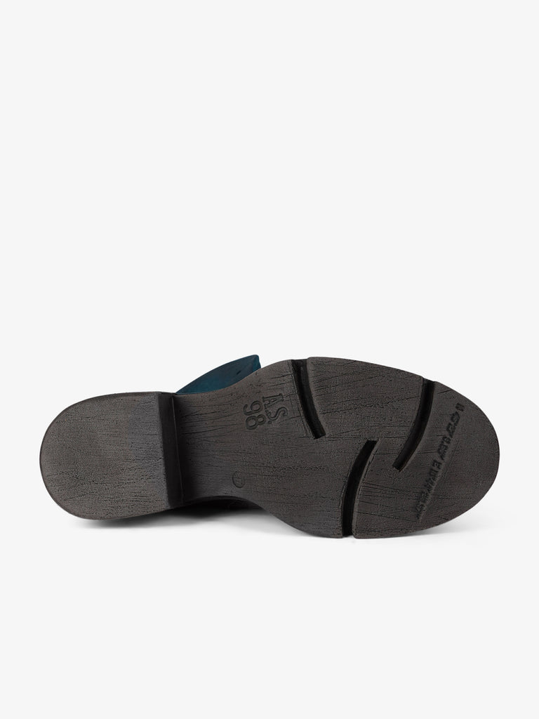 A.S.98 stivaletti donna calvados pelle verde