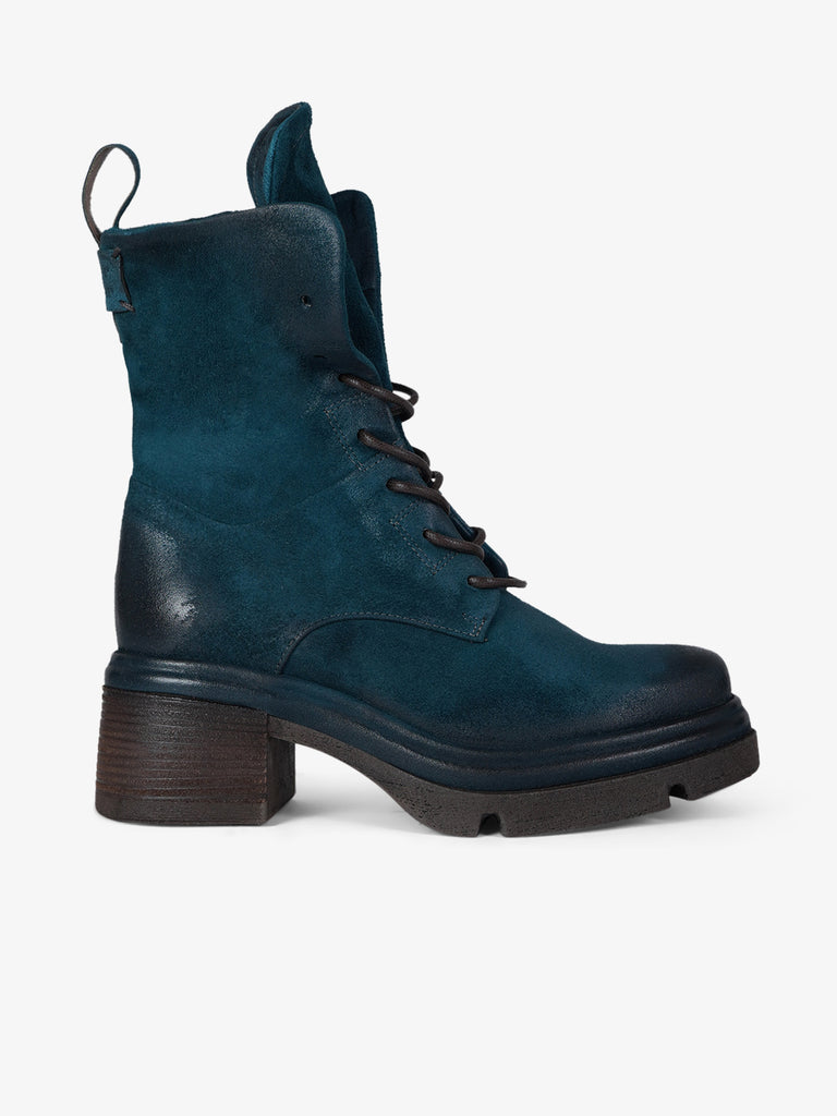 A.S.98 stivaletti donna calvados pelle verde