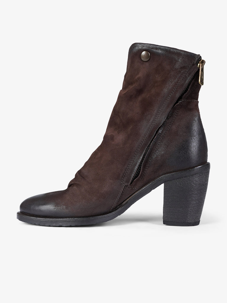 A.S.98 stivaletti donna pelle marrone