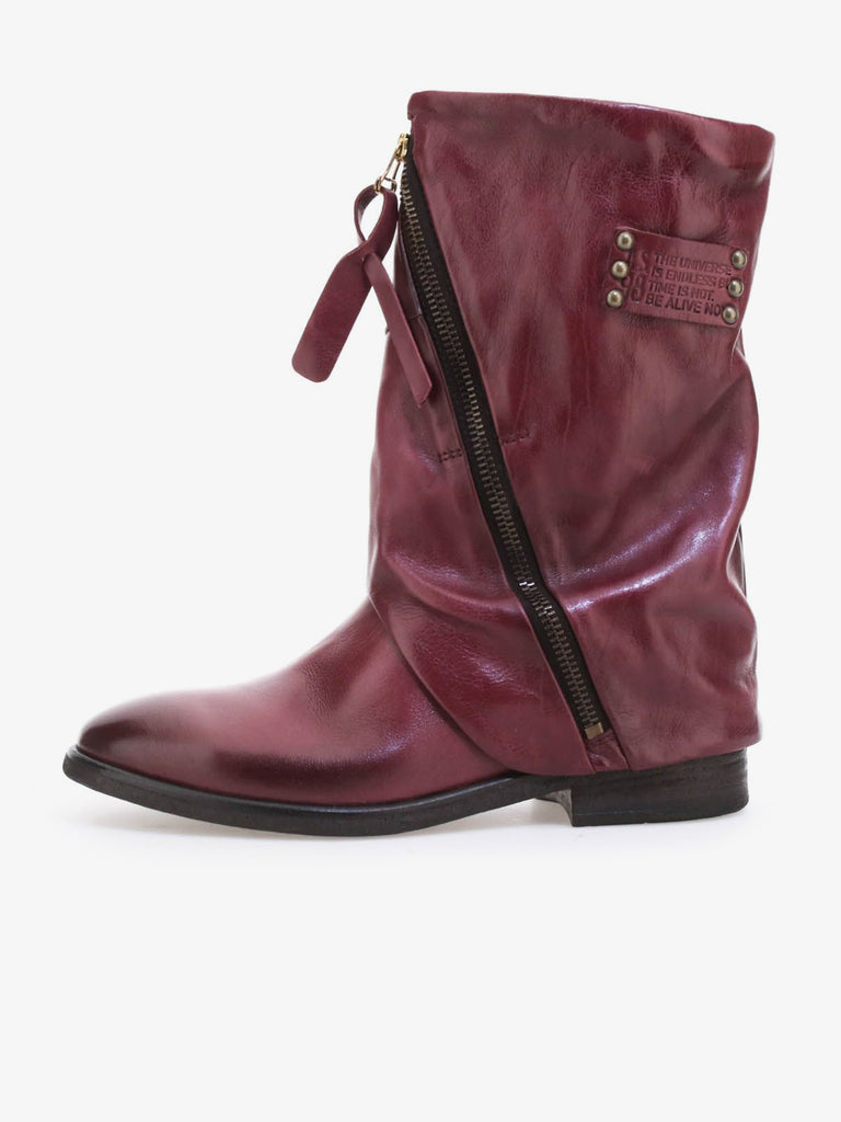 A.S.98 stivali donna iliana pelle bordeaux