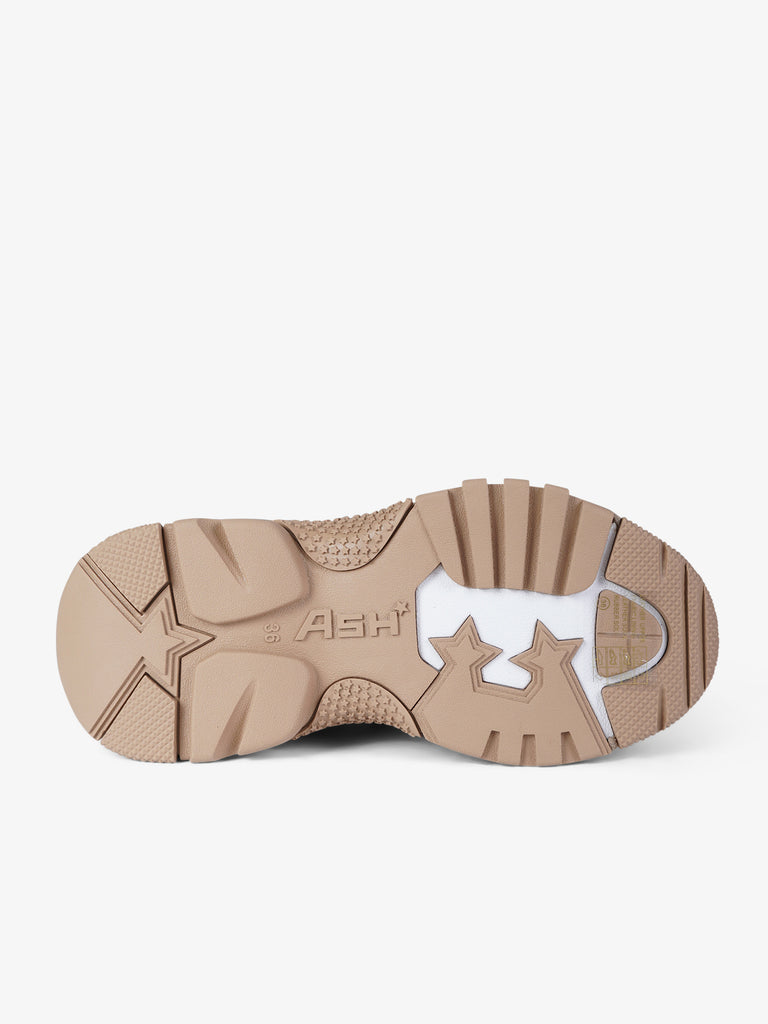 ASH sneakers donna addict bis 03 pelle beige