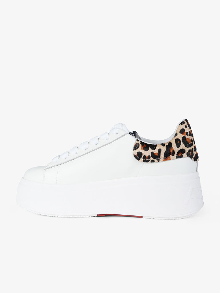 ASH sneakers donna moby 04 pelle bianco