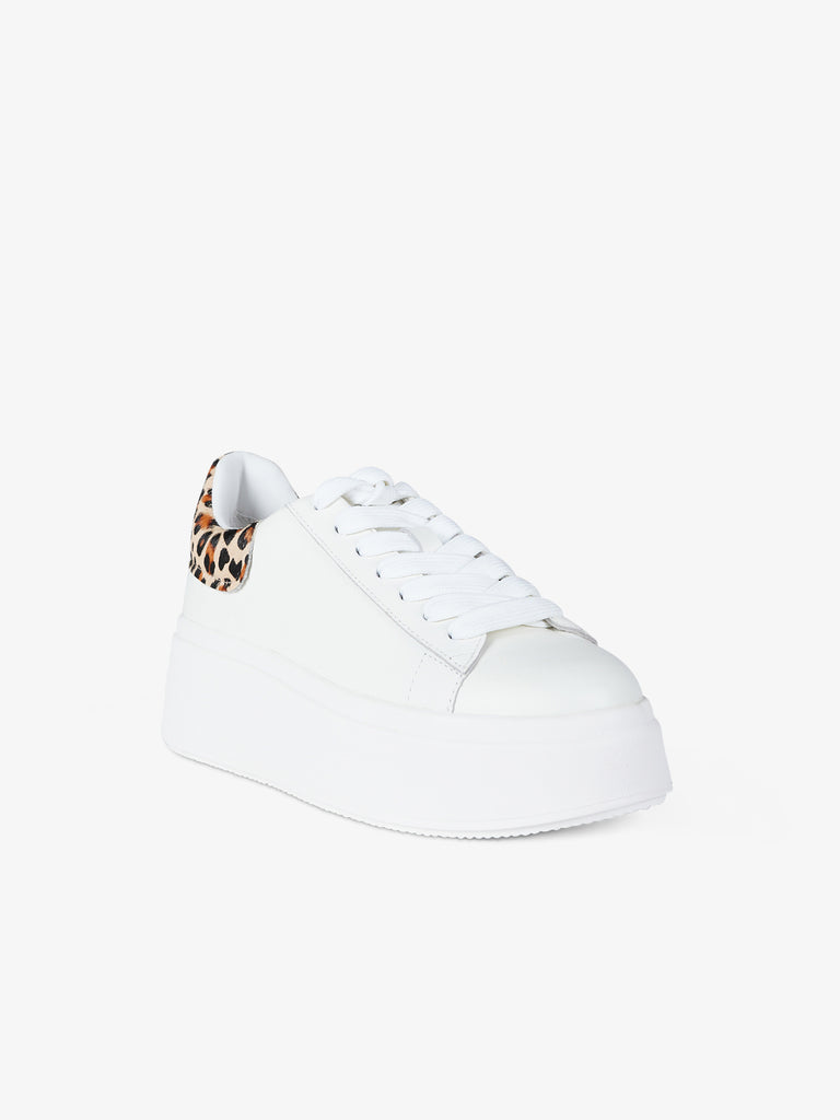 ASH sneakers donna moby 04 pelle bianco
