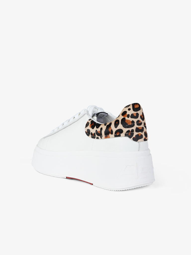 ASH sneakers donna moby 04 pelle bianco