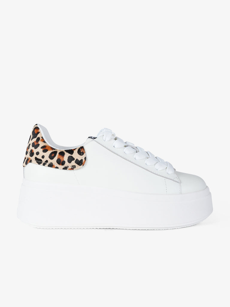 ASH sneakers donna moby 04 pelle bianco