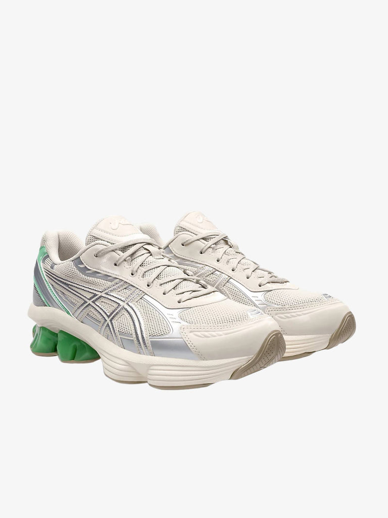 ASICS sneakers uomo gel-kinetic fluent 1203A591-026 pelle grigio
