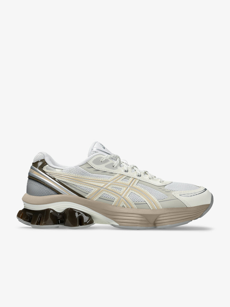 ASICS sneakers uomo gel-kinetic fluent 1203A591- pelle bianco