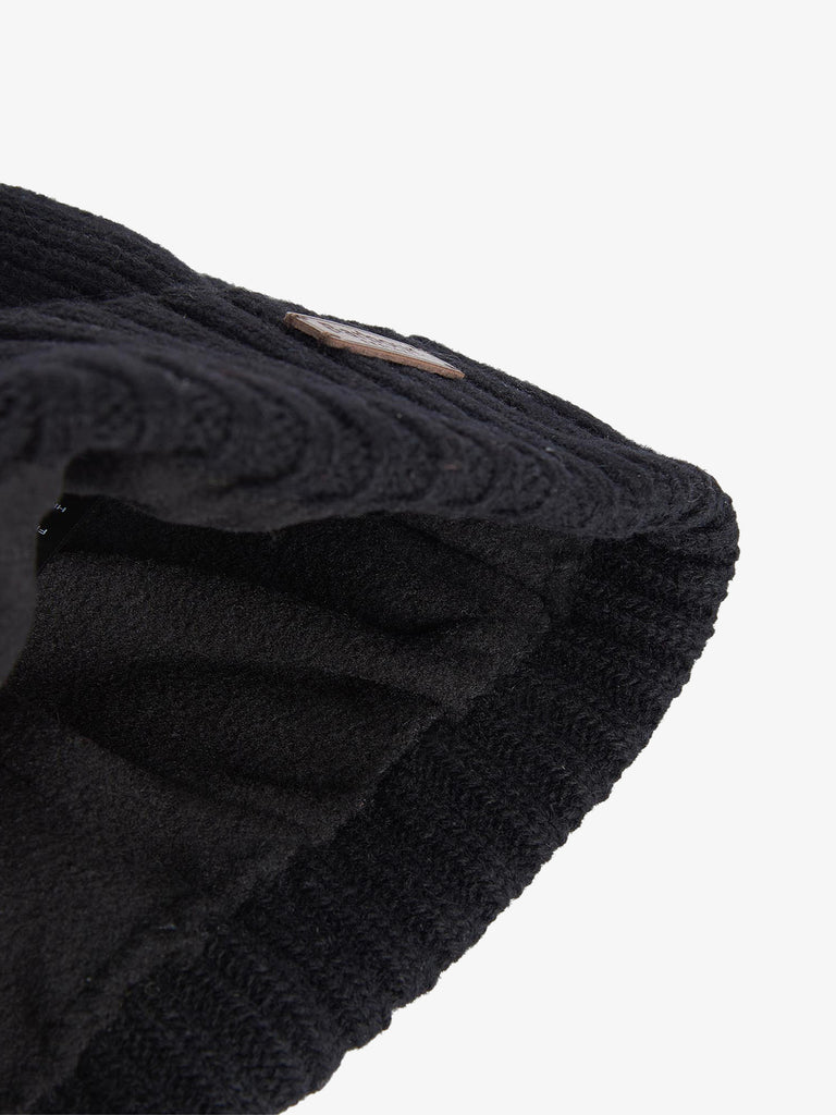 BARBOUR cappello uomo berretto carlton lana nero