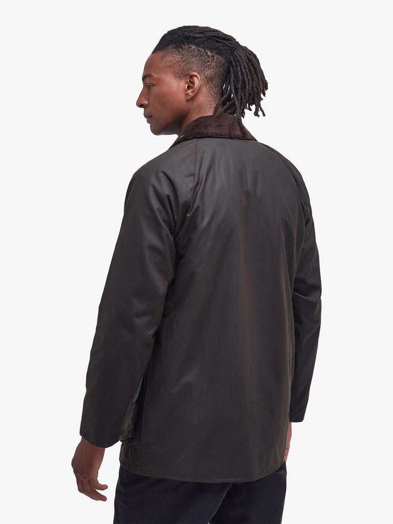 BARBOUR giubbotto classica beaufort cerato uomo verde