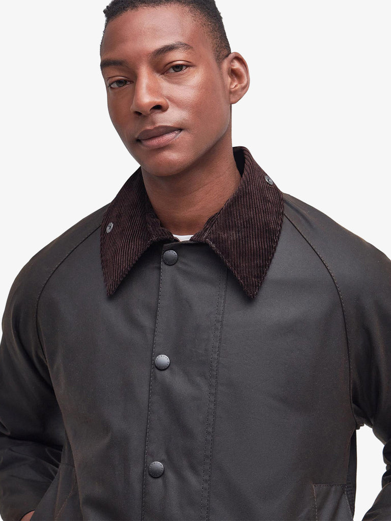 BARBOUR giubbotto classica beaufort cerato uomo verde